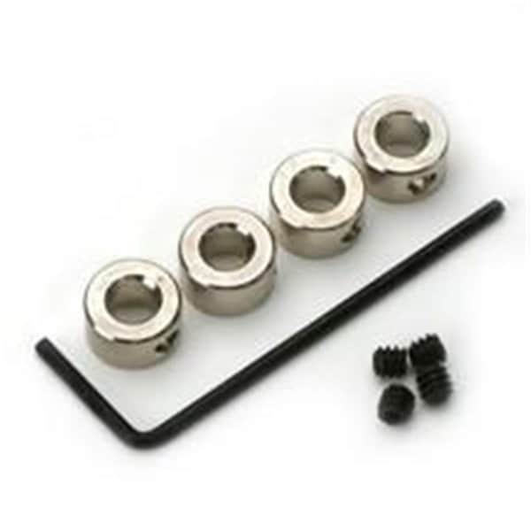 Dubro Products 0.15 in. Dura Collars, Nickel Plated DUB140 - main